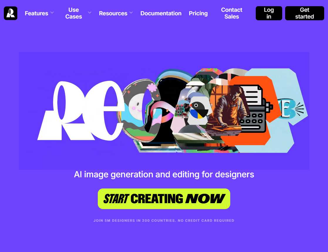 Recraft.ai 网站截图