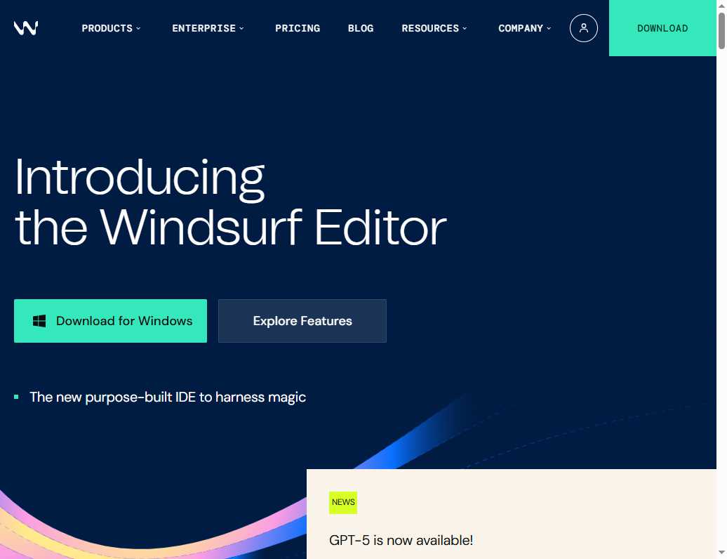 Codeium 网站截图