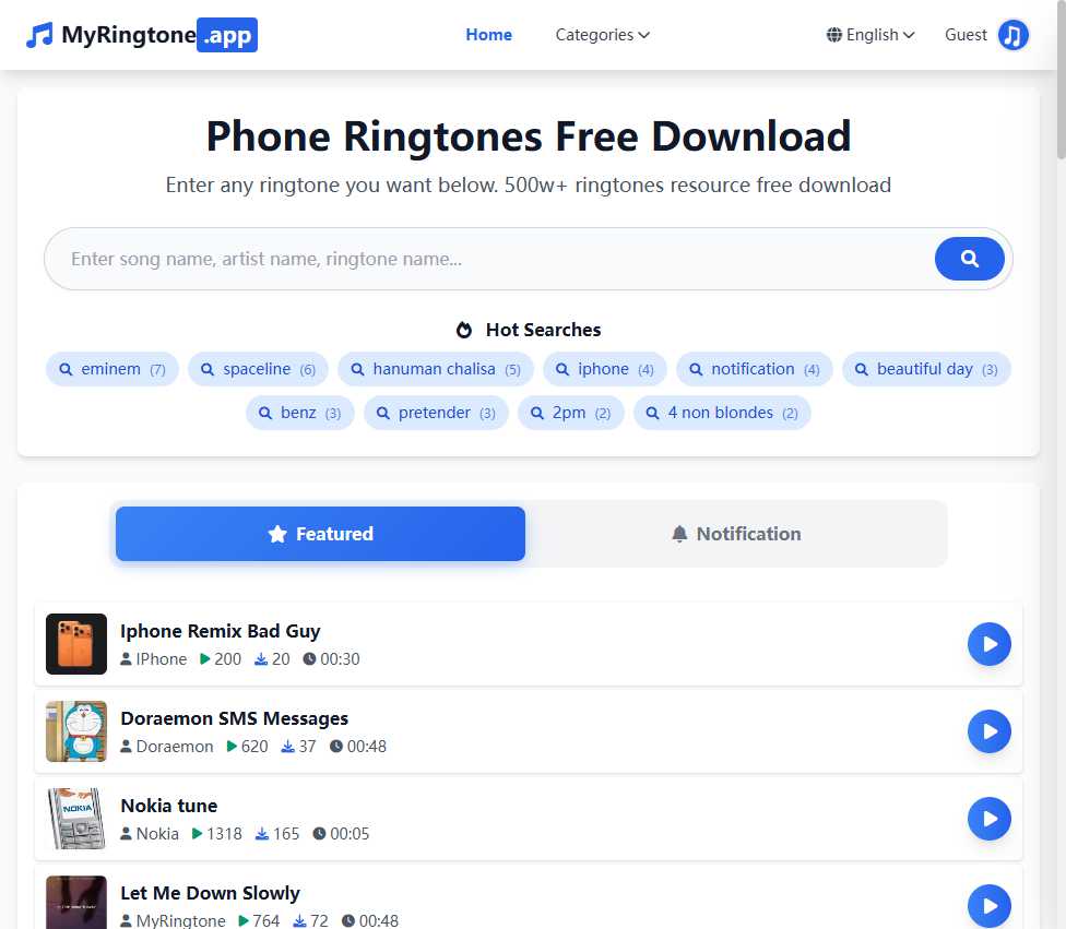 MyRingtone