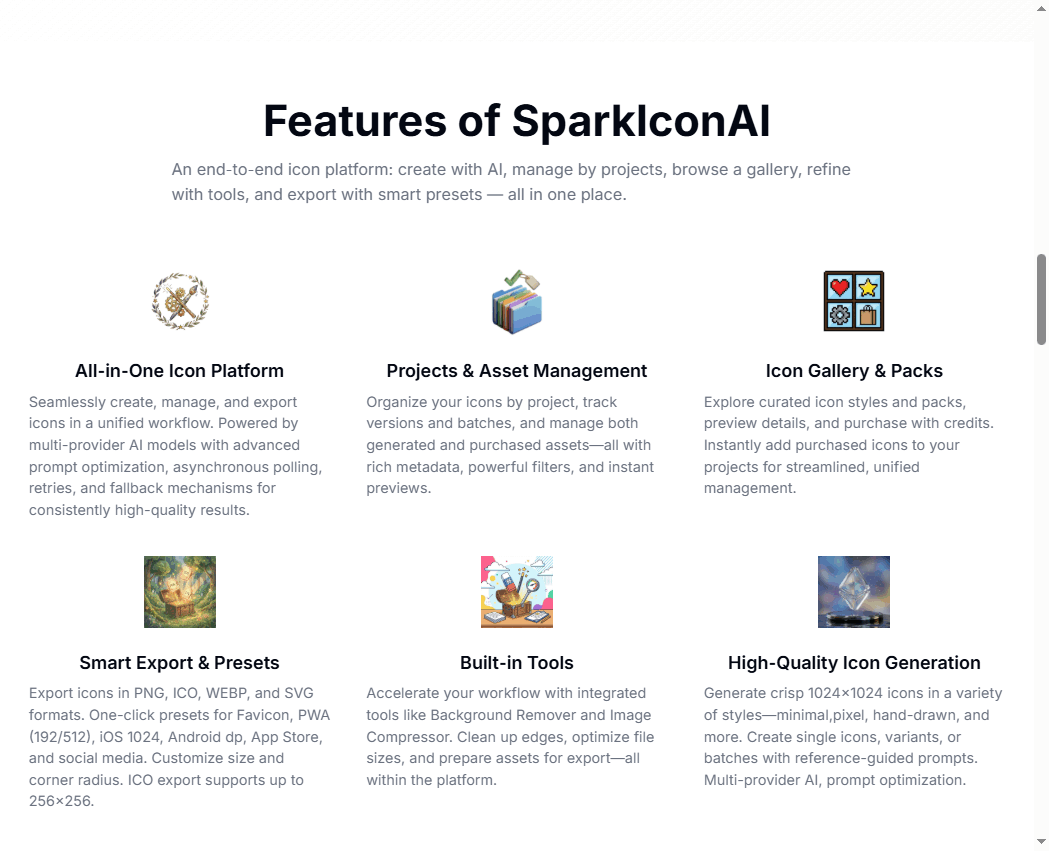 SparkIcon AI