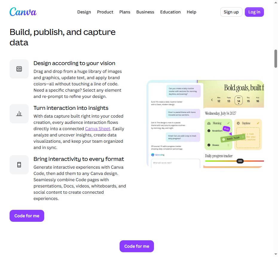 Canva Code